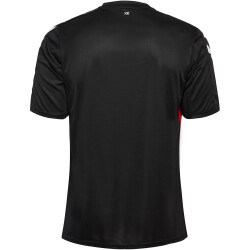 hummel Core XK Striped gestreiftes Trikot Herren black/true red S
