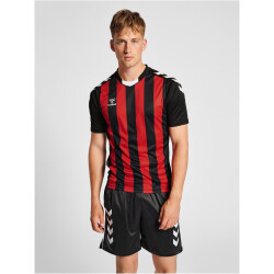 hummel Core XK Striped gestreiftes Trikot Herren black/true red S