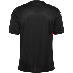 hummel Core XK Striped gestreiftes Trikot Herren black/true red XL