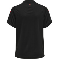 hummel Core XK gestreiftes Trikot Kinder black/true red 152