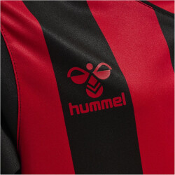 hummel Core XK gestreiftes Trikot Kinder black/true red 152