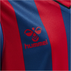 hummel Core XK gestreiftes Trikot Kinder true blue/true red 116
