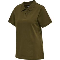 hummel hmlRED Classic Poloshirt Damen dark olive XXL