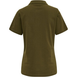 hummel hmlRED Classic Poloshirt Damen dark olive XXL
