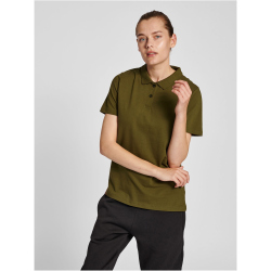 hummel hmlRED Stretch Poloshirt Damen dark olive XXL