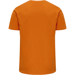 hummel hmlRED Basic T-Shirt Herren orange tiger L