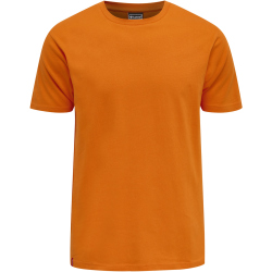 hummel hmlRED Basic T-Shirt Herren orange tiger S