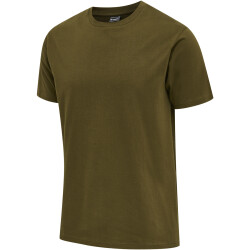hummel hmlRED Basic T-Shirt Herren dark olive XXL