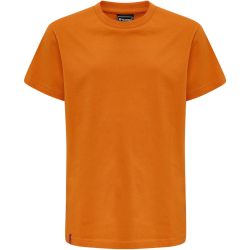 hummel hmlRED Basic T-Shirt Kinder orange tiger 140