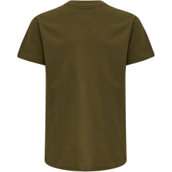 hummel hmlRED Basic T-Shirt Kinder dark olive 128