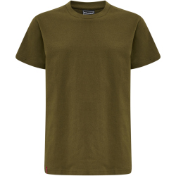 hummel hmlRED Basic T-Shirt Kinder dark olive 140