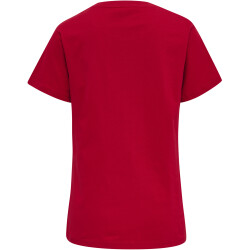 hummel hmlRED Basic T-Shirt Damen tango red XXL