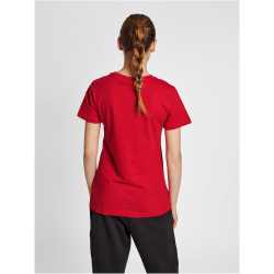 hummel hmlRED Basic T-Shirt Damen tango red XL