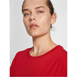 hummel hmlRED Basic T-Shirt Damen tango red XS