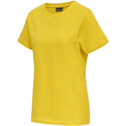 hummel hmlRED Basic T-Shirt Damen empire yellow XXL