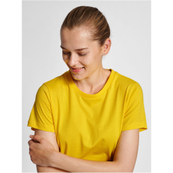 hummel hmlRED Basic T-Shirt Damen empire yellow L