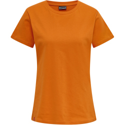 hummel hmlRED Basic T-Shirt Damen orange tiger L