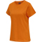 hummel hmlRED Basic T-Shirt Damen orange tiger S