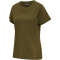 hummel hmlRED Basic T-Shirt Damen dark olive XXL