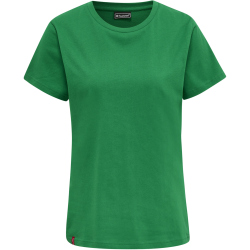 hummel hmlRED Basic T-Shirt Damen jolly green XXL
