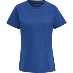 hummel hmlRED Basic T-Shirt Damen true blue XXL