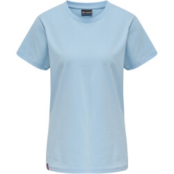 hummel hmlRED Basic T-Shirt Damen blue bell XXL