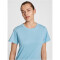 hummel hmlRED Basic T-Shirt Damen blue bell XXL