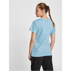 hummel hmlRED Basic T-Shirt Damen blue bell L