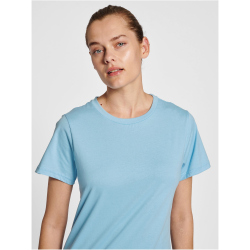 hummel hmlRED Basic T-Shirt Damen blue bell L