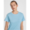 hummel hmlRED Basic T-Shirt Damen blue bell L