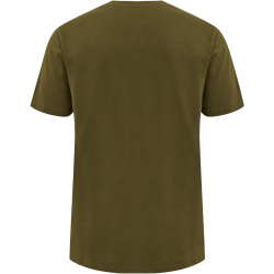 hummel hmlRED Heavy T-Shirt Herren dark olive M