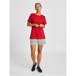 hummel hmlRED Heavy T-Shirt Damen tango red M