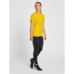 hummel hmlRED Heavy T-Shirt Damen empire yellow XS