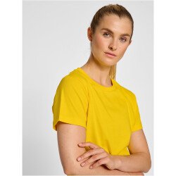 hummel hmlRED Heavy T-Shirt Damen empire yellow XS