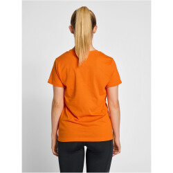 hummel hmlRED Heavy T-Shirt Damen orange tiger XXL