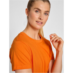 hummel hmlRED Heavy T-Shirt Damen orange tiger XXL