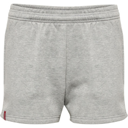 hummel hmlRED Basic Sweatshorts Kinder grey melange 140