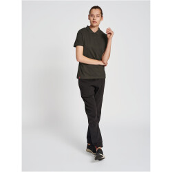 hummel hmlRED Classic Poloshirt Damen raven L