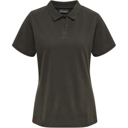 hummel hmlRED Stretch Poloshirt Damen raven XL