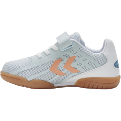 hummel Root Elite Handballschuhe mit Klettverschluss Kinder illusion blue 30