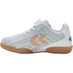 hummel Root Elite Handballschuhe mit Klettverschluss Kinder illusion blue 34
