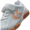 hummel Root Elite Handballschuhe mit Klettverschluss Kinder illusion blue 34