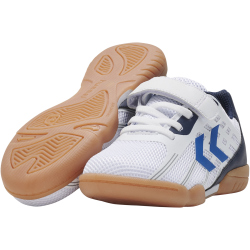 hummel Root Elite Handballschuhe mit Klettverschluss Kinder white 28