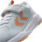 hummel Omni1 Handballschuhe mit Klettverschluss Kinder illusion blue 28