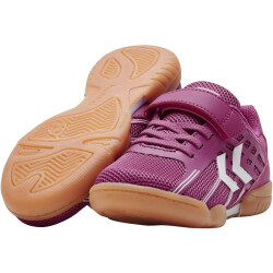 hummel Root Elite Handballschuhe mit Klettverschluss Kinder cactus flower 28