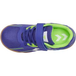 hummel Root Elite Handballschuhe mit Klettverschluss Kinder spectrum blue 28