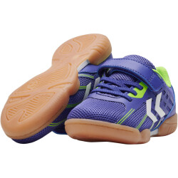 hummel Root Elite Handballschuhe mit Klettverschluss Kinder spectrum blue 28