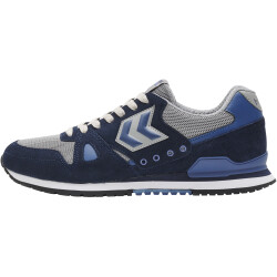 hummel Marathona Suede Sneaker black iris/frost gray 43