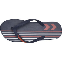 hummel Multistripe Zehentrenner black iris/flame scarlet 36