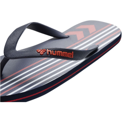 hummel Multistripe Zehentrenner black iris/flame scarlet 36